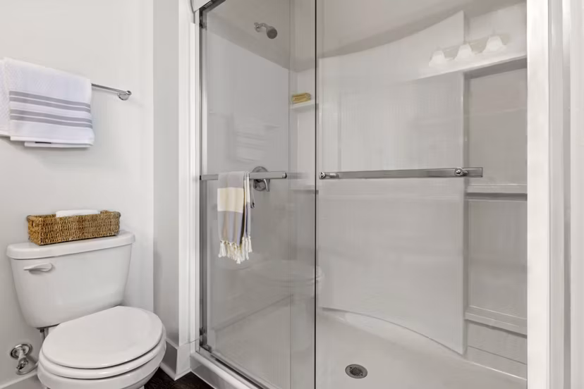 bathroom at Hardy Springs Apartments
