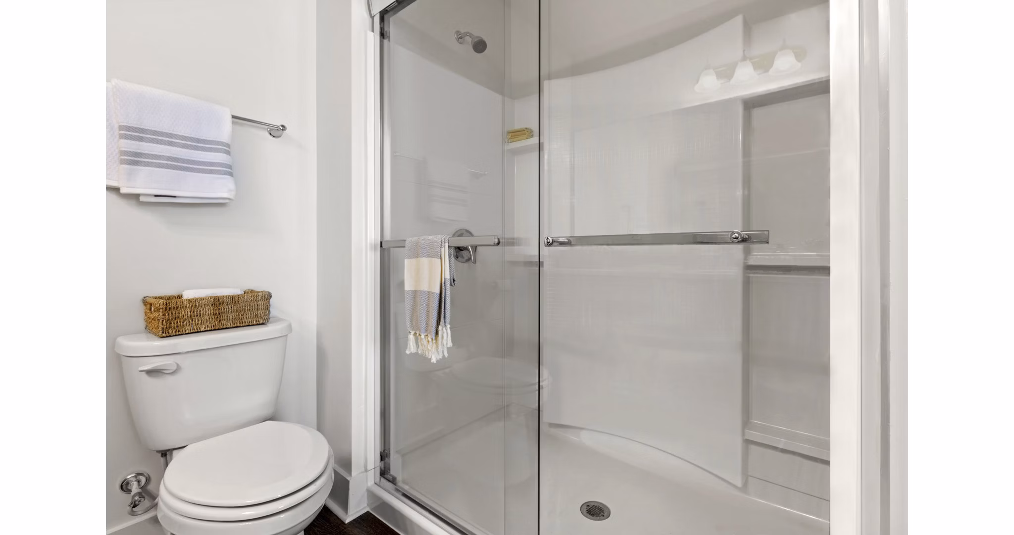 bathroom at Hardy Springs Apartments