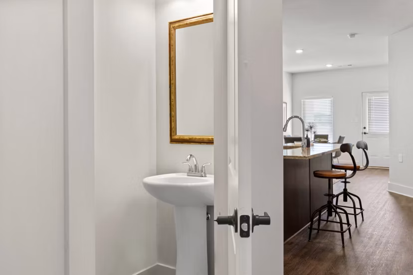 bathroom at Hardy Springs Apartments