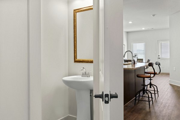 bathroom at Hardy Springs Apartments