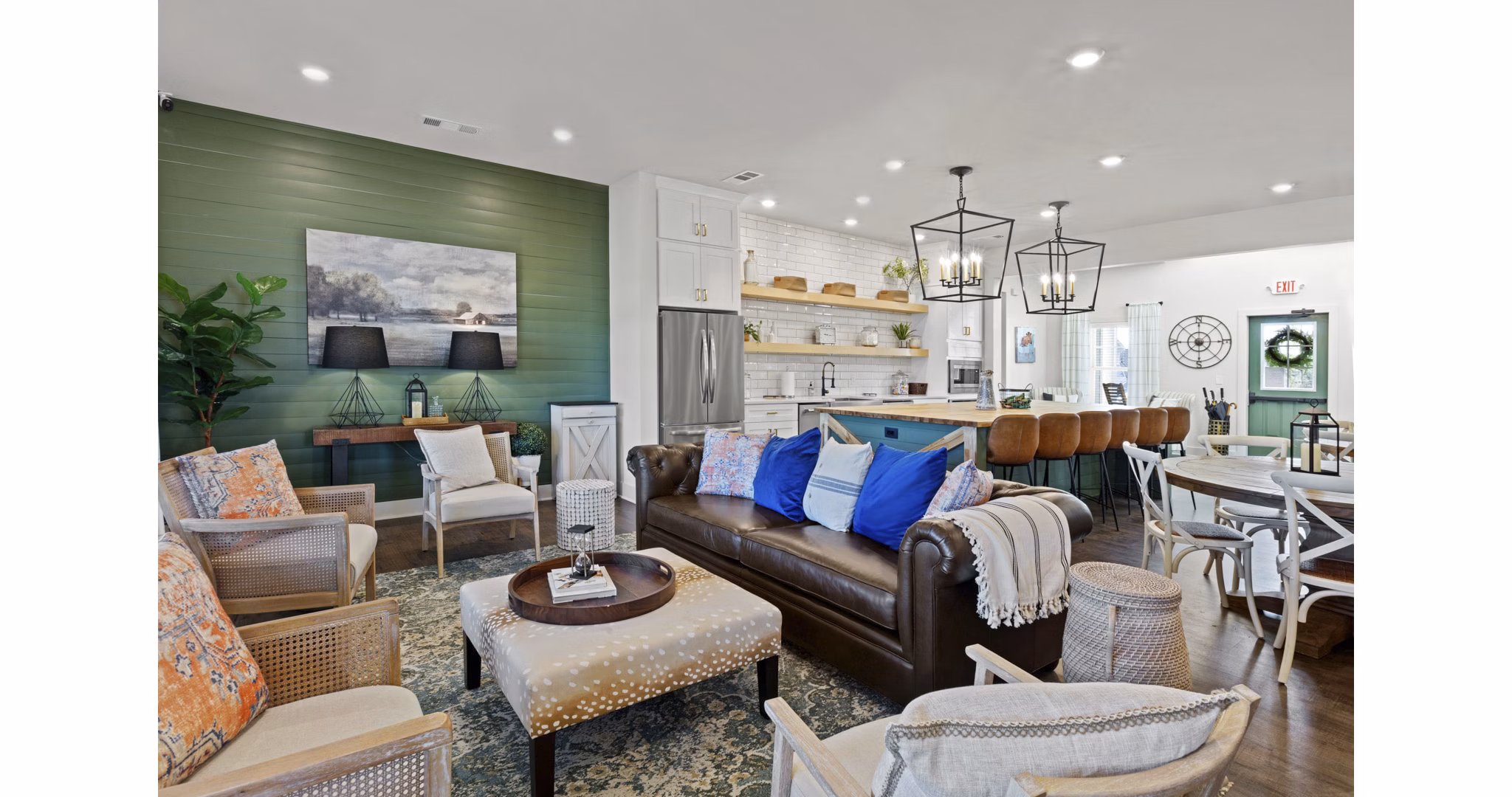 clubhouse at Hardy Springs Apartments