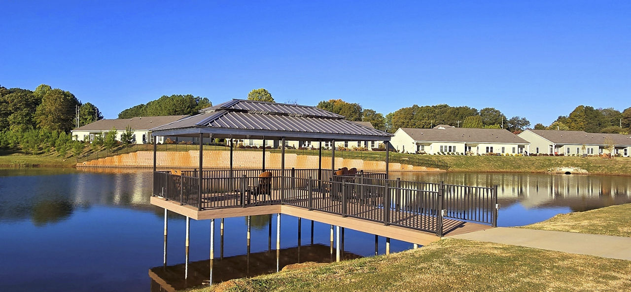 Grill area at Hardy Springs (1 of 2)