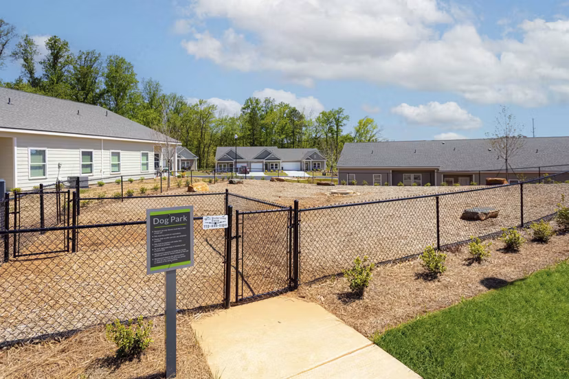dog park at Hardy Springs Apartments