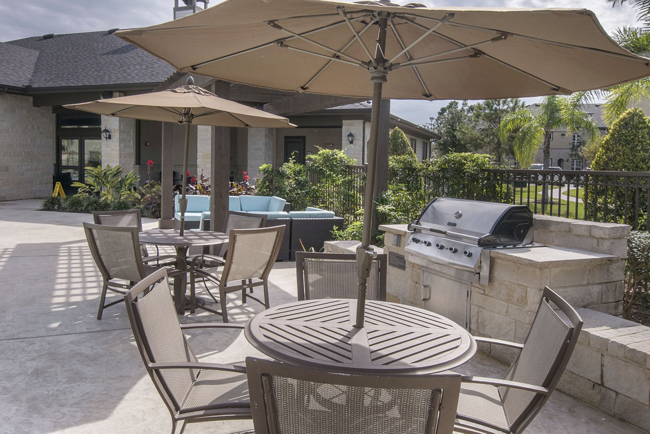 Grill area at Ten Pines At Summerwood (3 of 3)