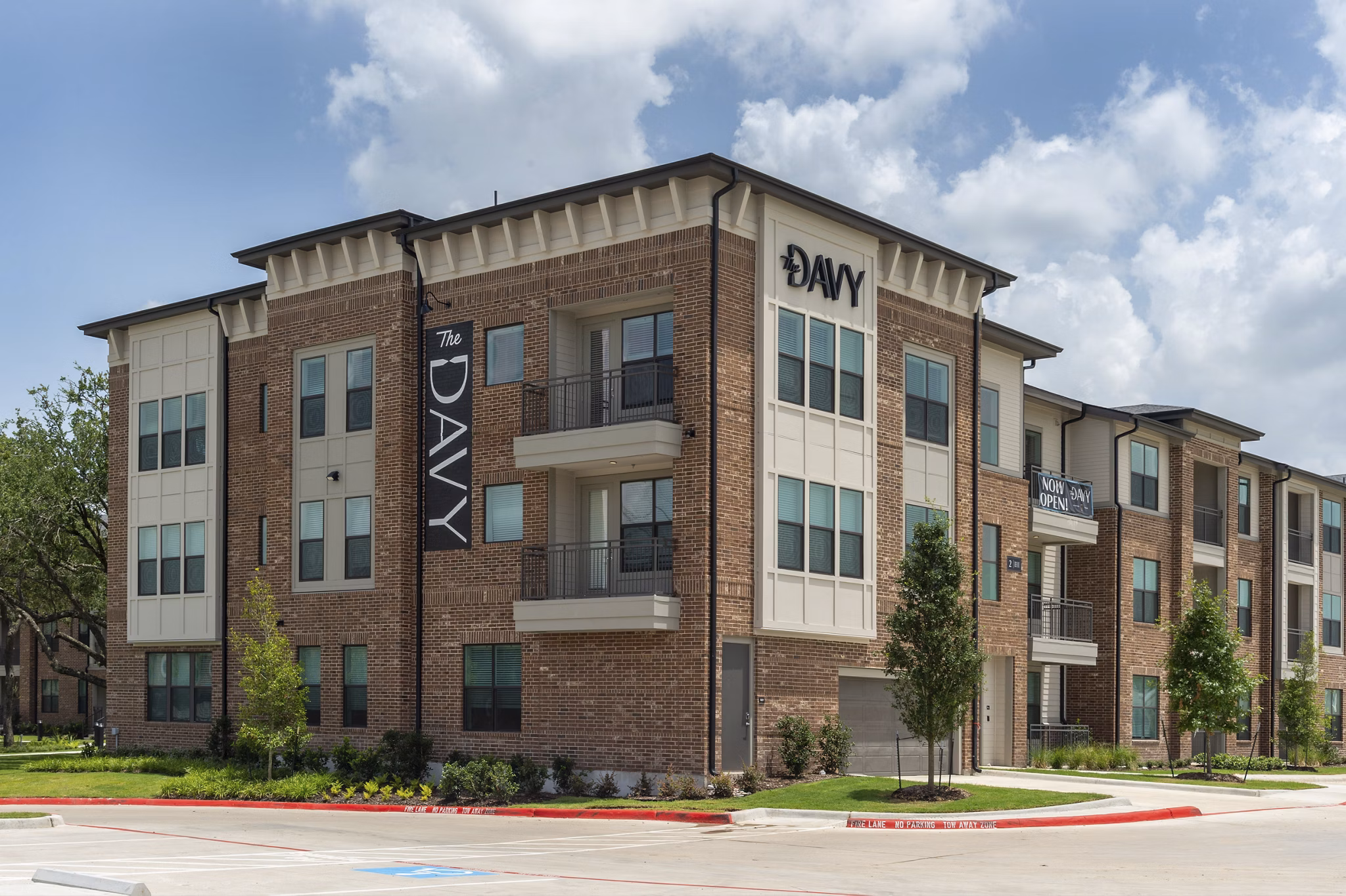 exterior at The Davy Apartments 