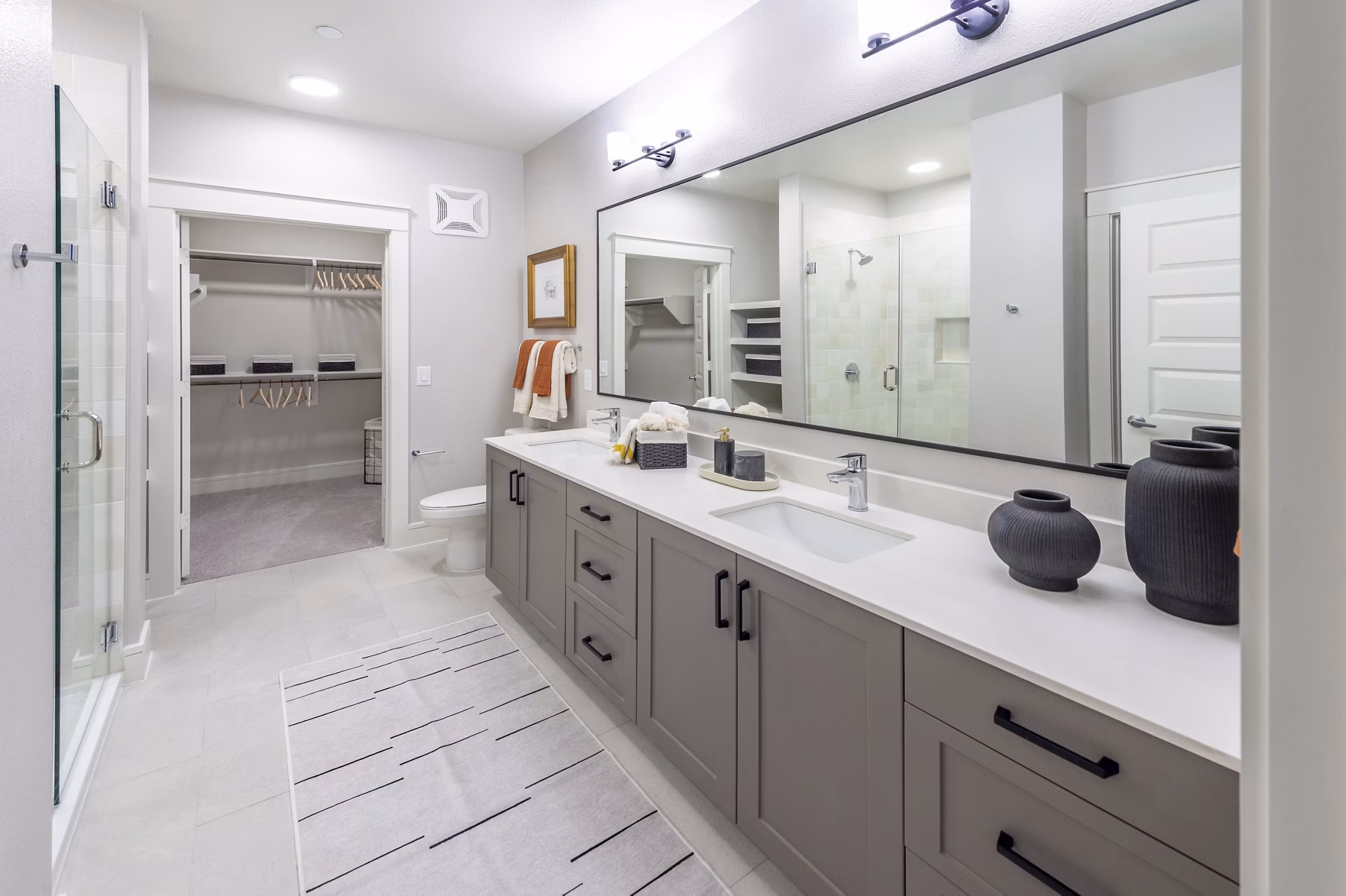 bathroom at The Davy Apartments 