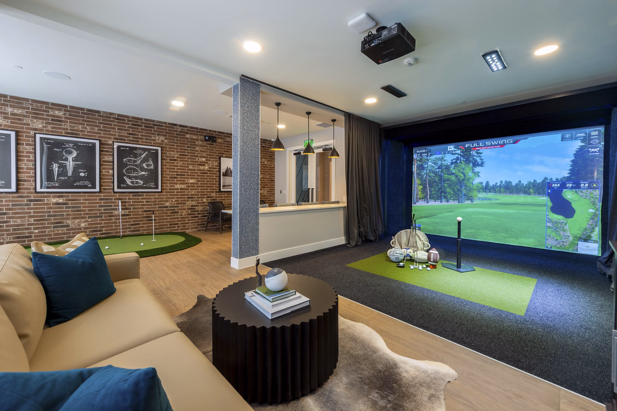 clubhouse at The Davy Apartments 