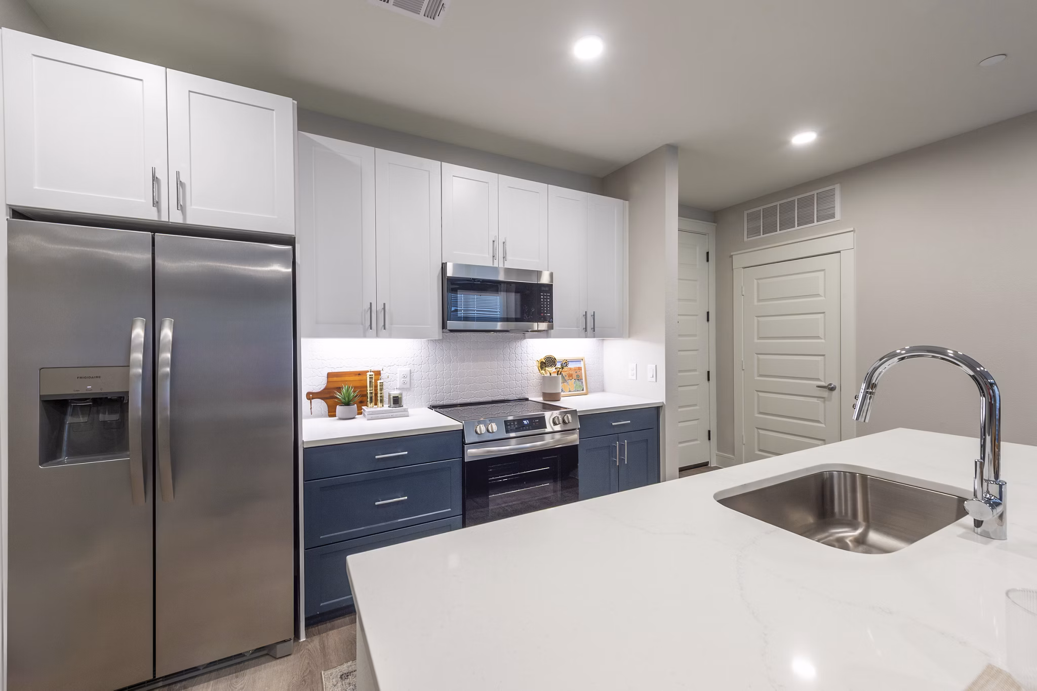 kitchen at The Davy Apartments 