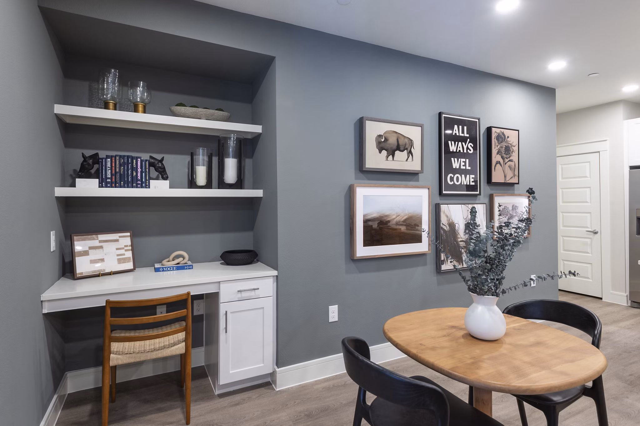 living room at The Davy Apartments 