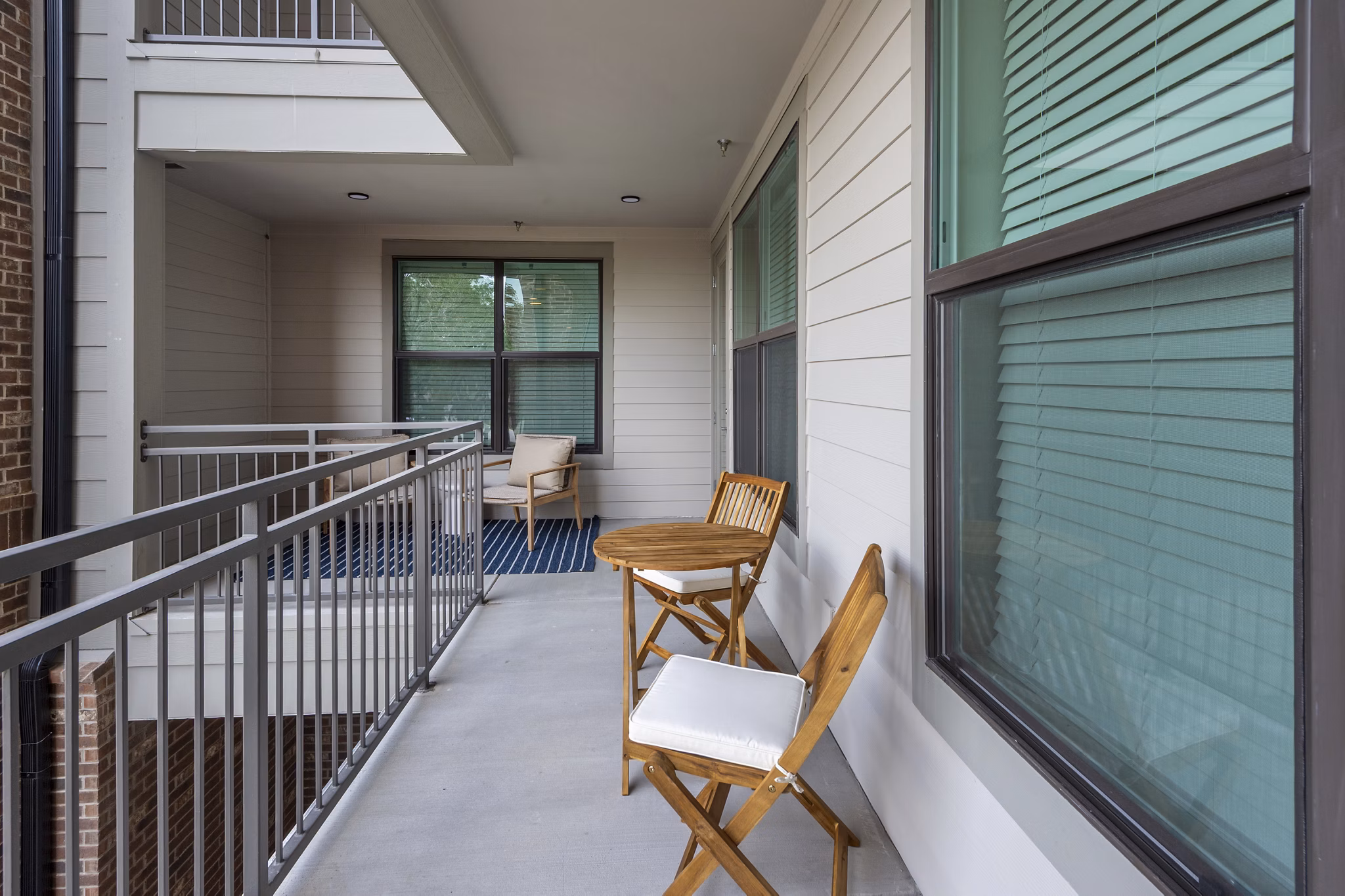 patio at The Davy Apartments 