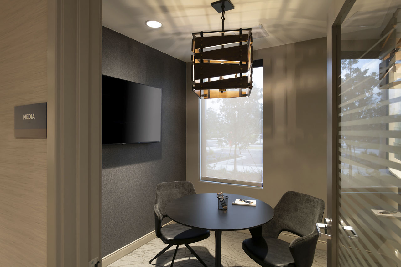 Work space at The Alary