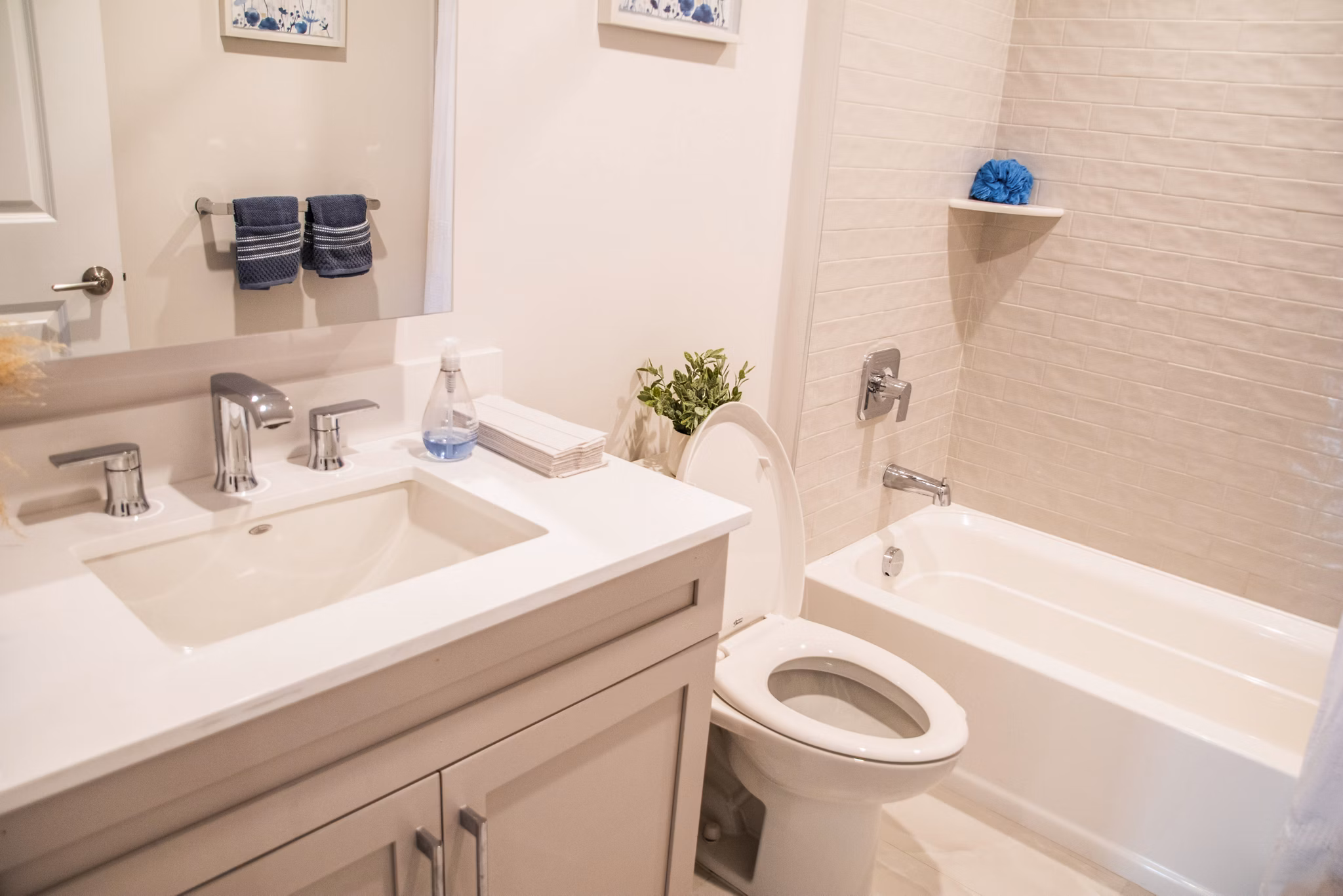 bathroom at Ocean Gate Apartments 