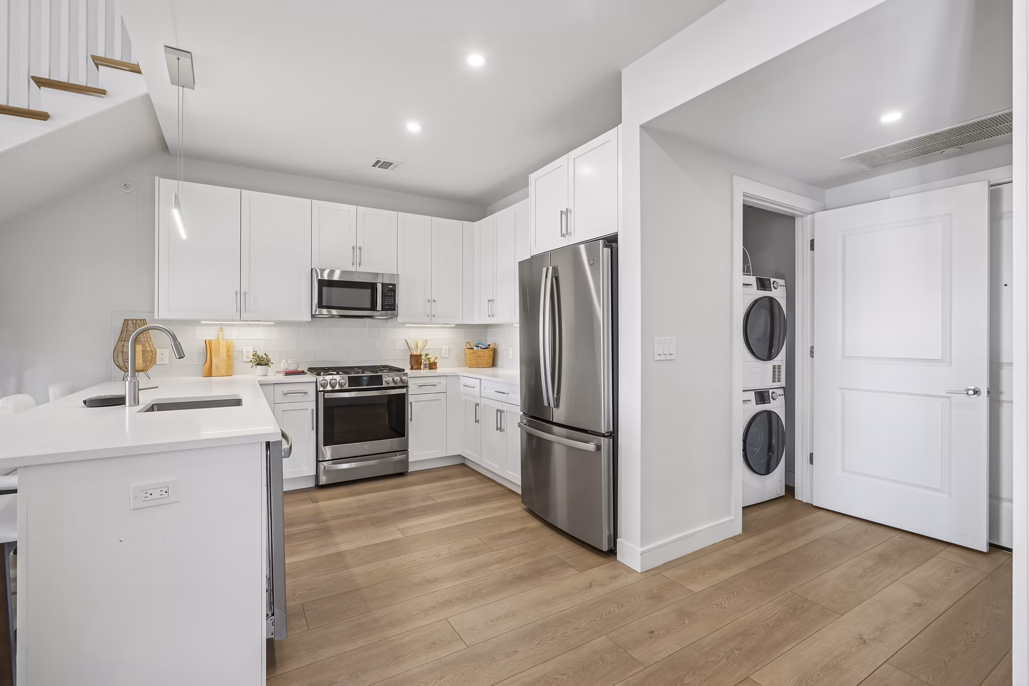 kitchen at Ocean Gate Apartments