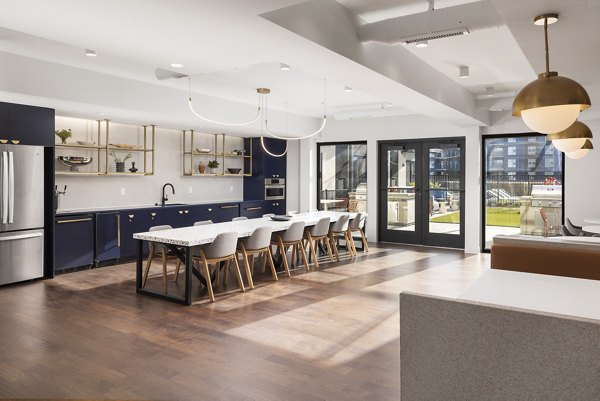 clubhouse at Revival on Platte Apartments