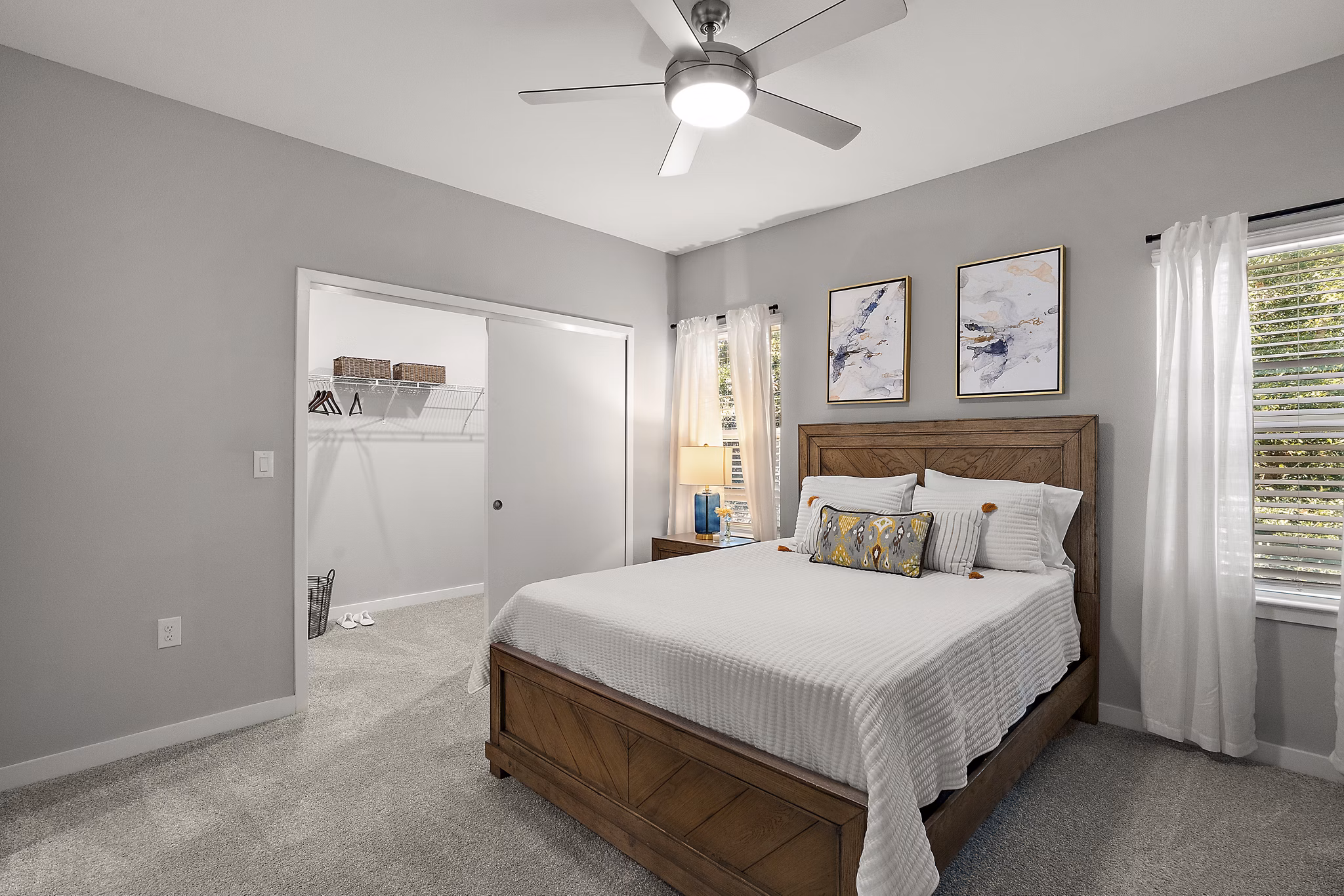bedroom at Solamar Wildwood Apartments