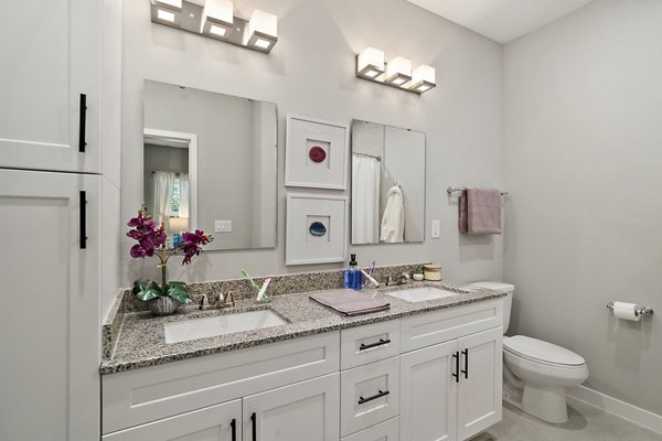 bathroom at Solamar Wildwood Apartments