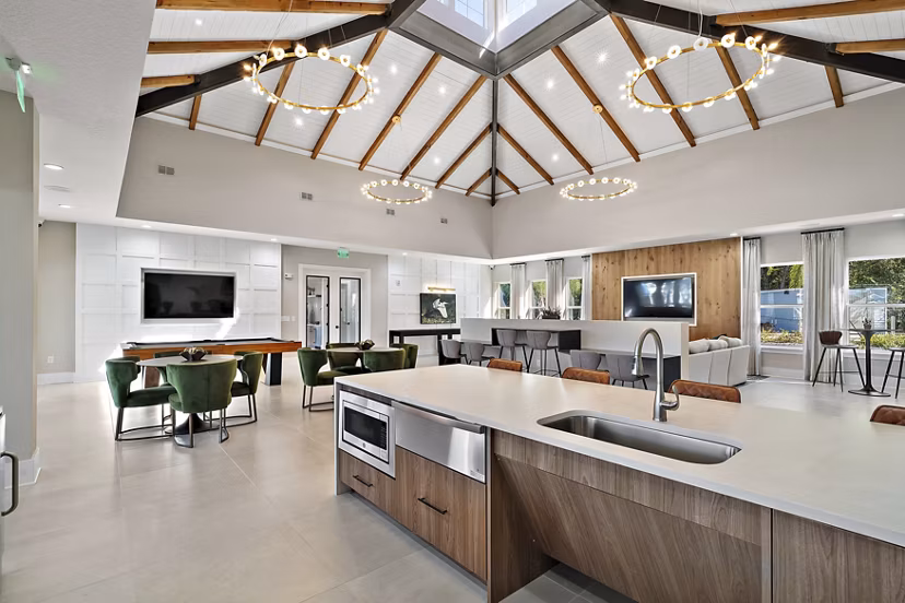 clubhouse at Solamar Wildwood Apartments