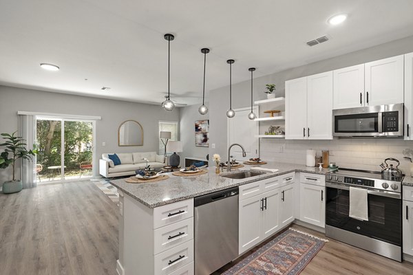 kitchen at Solamar Wildwood Apartments