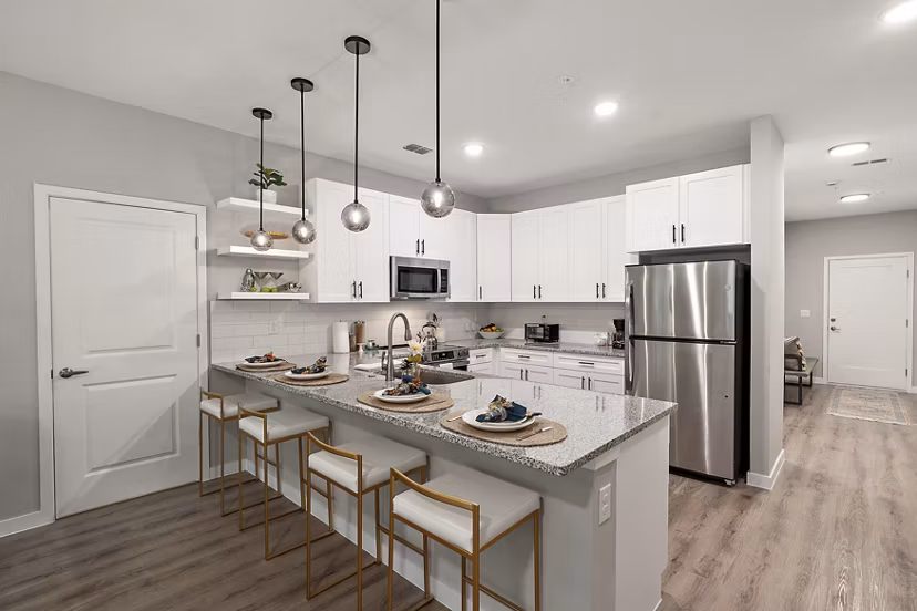 kitchen at Solamar Wildwood Apartments