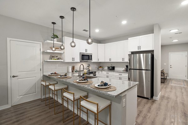 kitchen at Solamar Wildwood Apartments