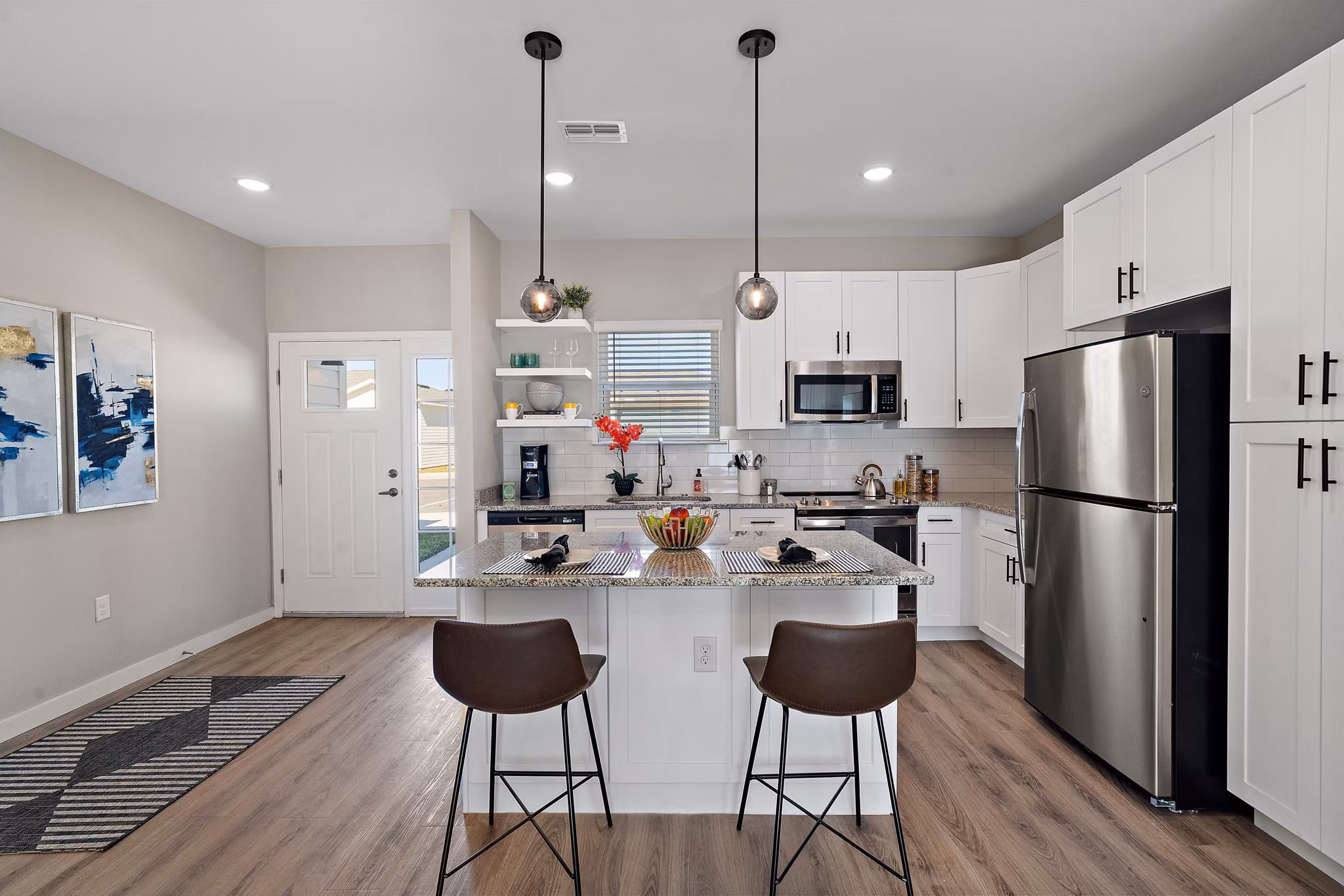 kitchen at Solamar Wildwood Apartments