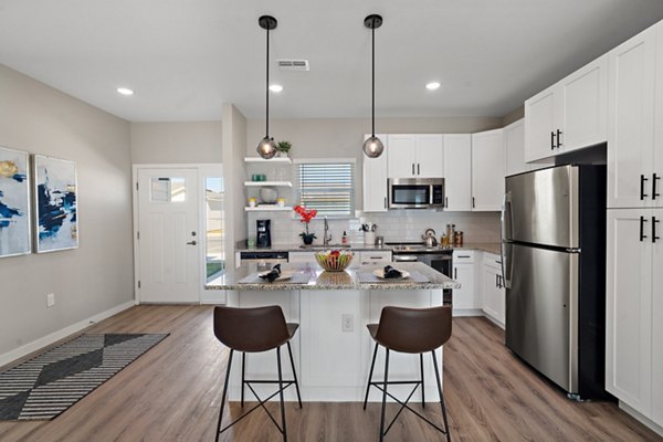 kitchen at Solamar Wildwood Apartments