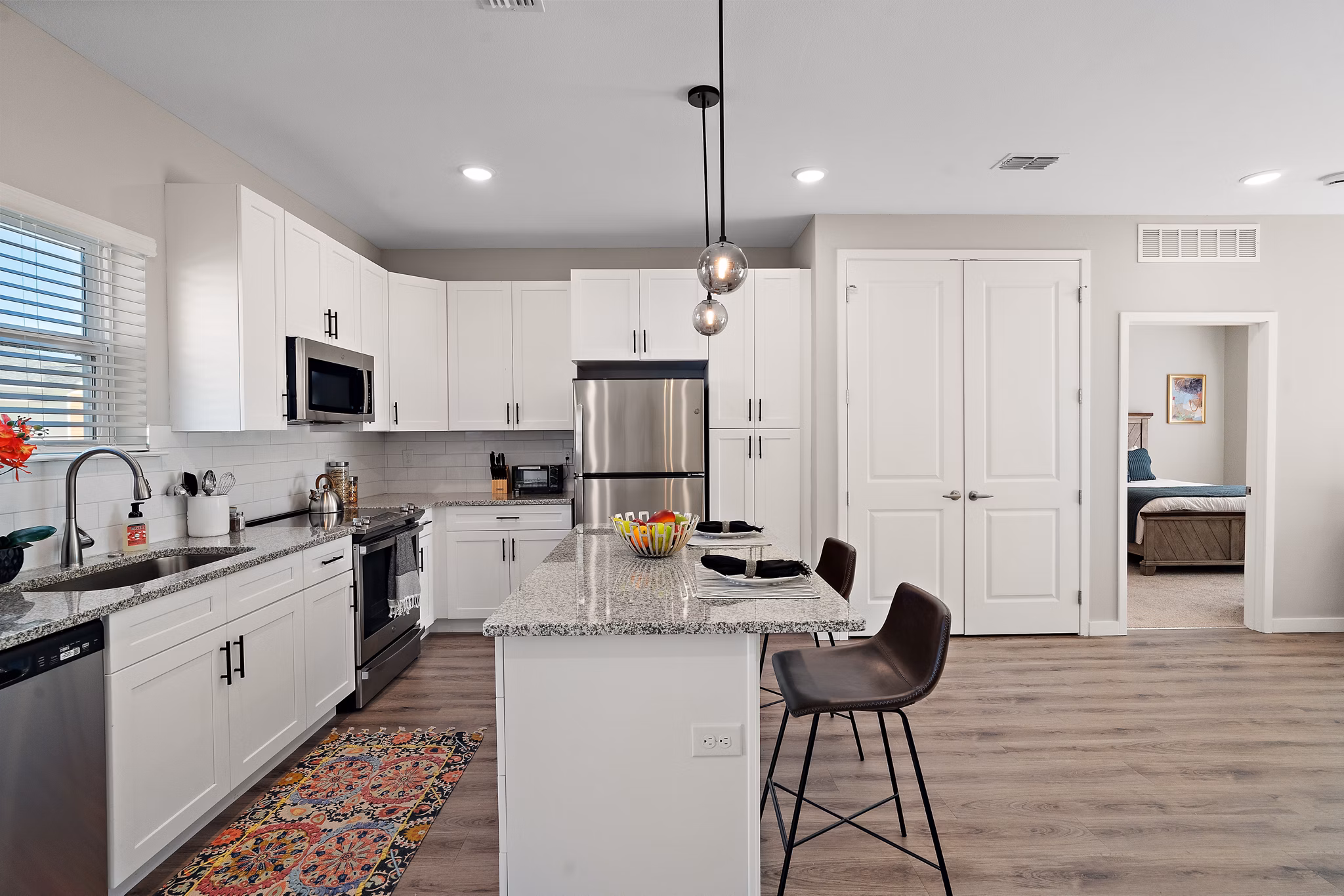 kitchen at Solamar Wildwood Apartments