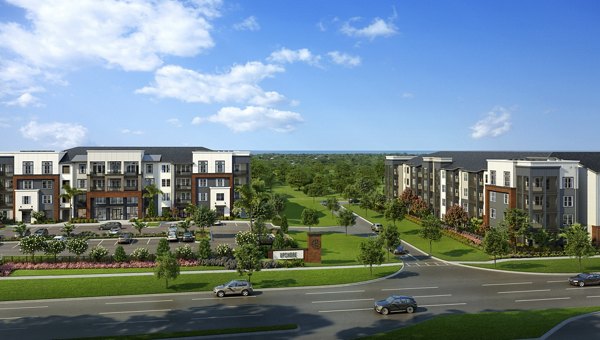 rendering at Upshore Apartments