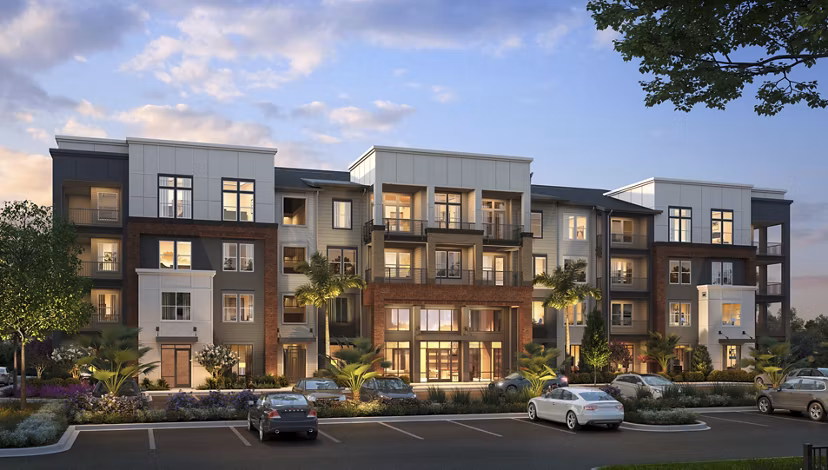 rendering at Upshore Apartments