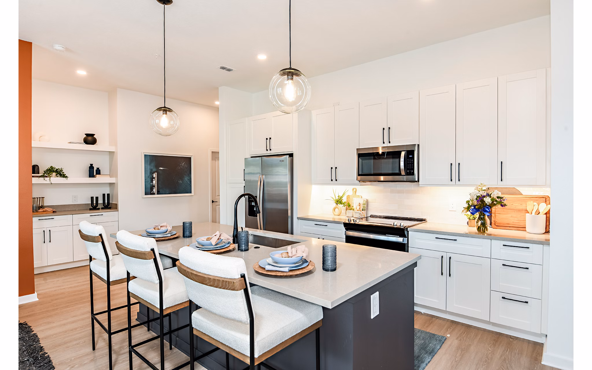rendering at Upshore Apartments