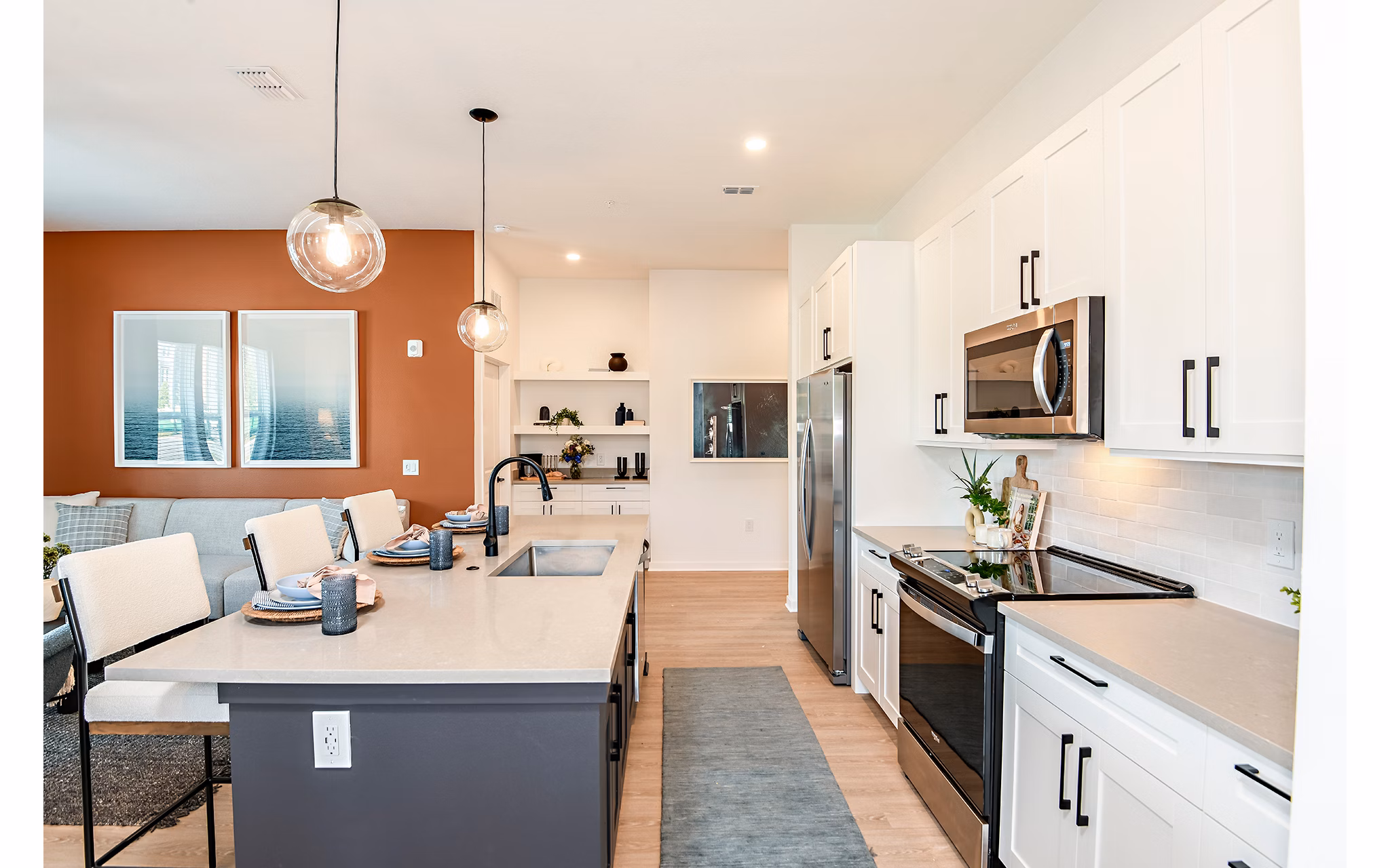 rendering at Upshore Apartments