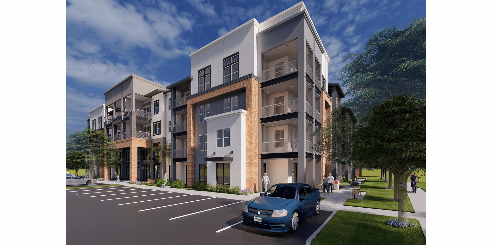 rendering for Upshore Apartments