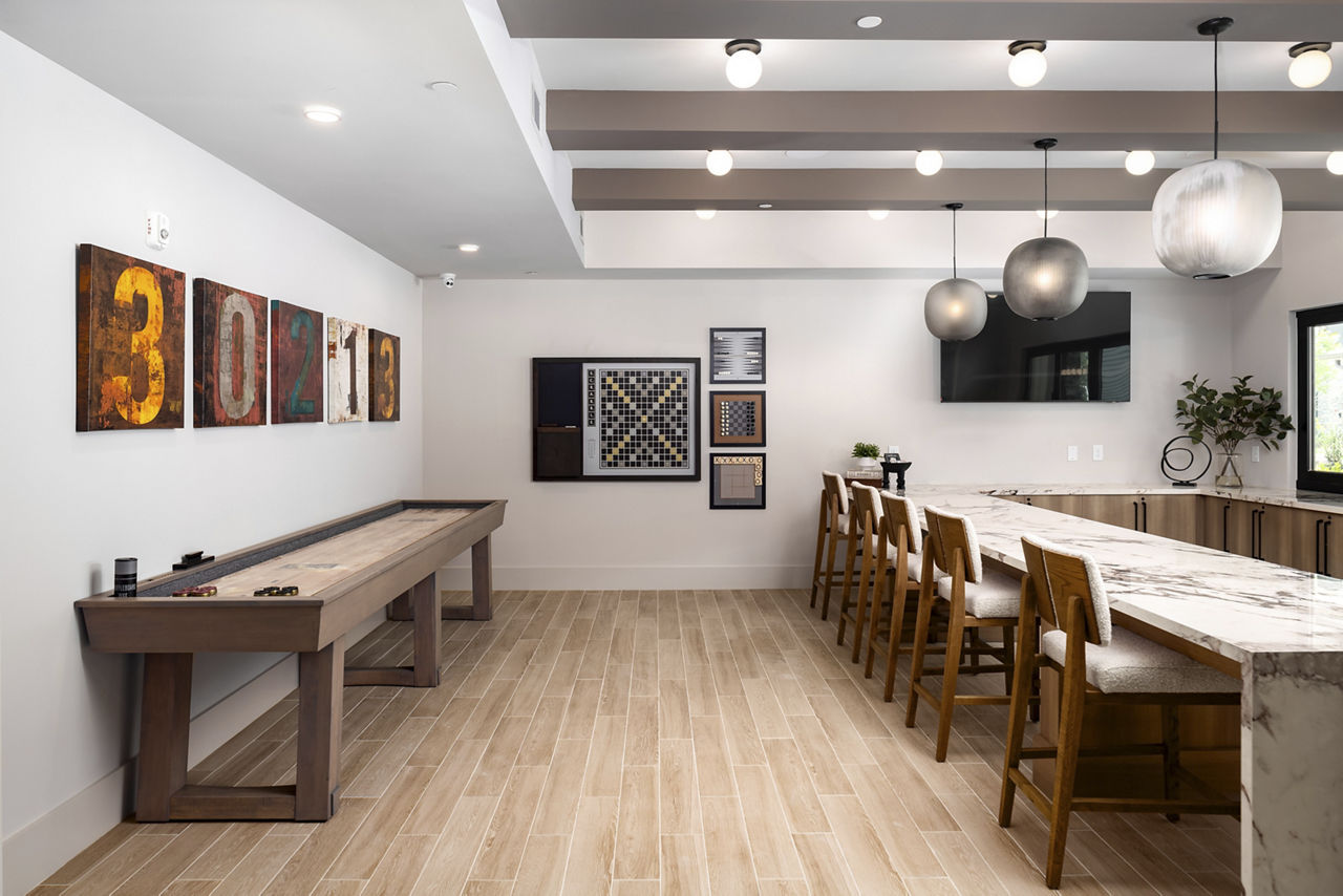Game room at Altera Union City