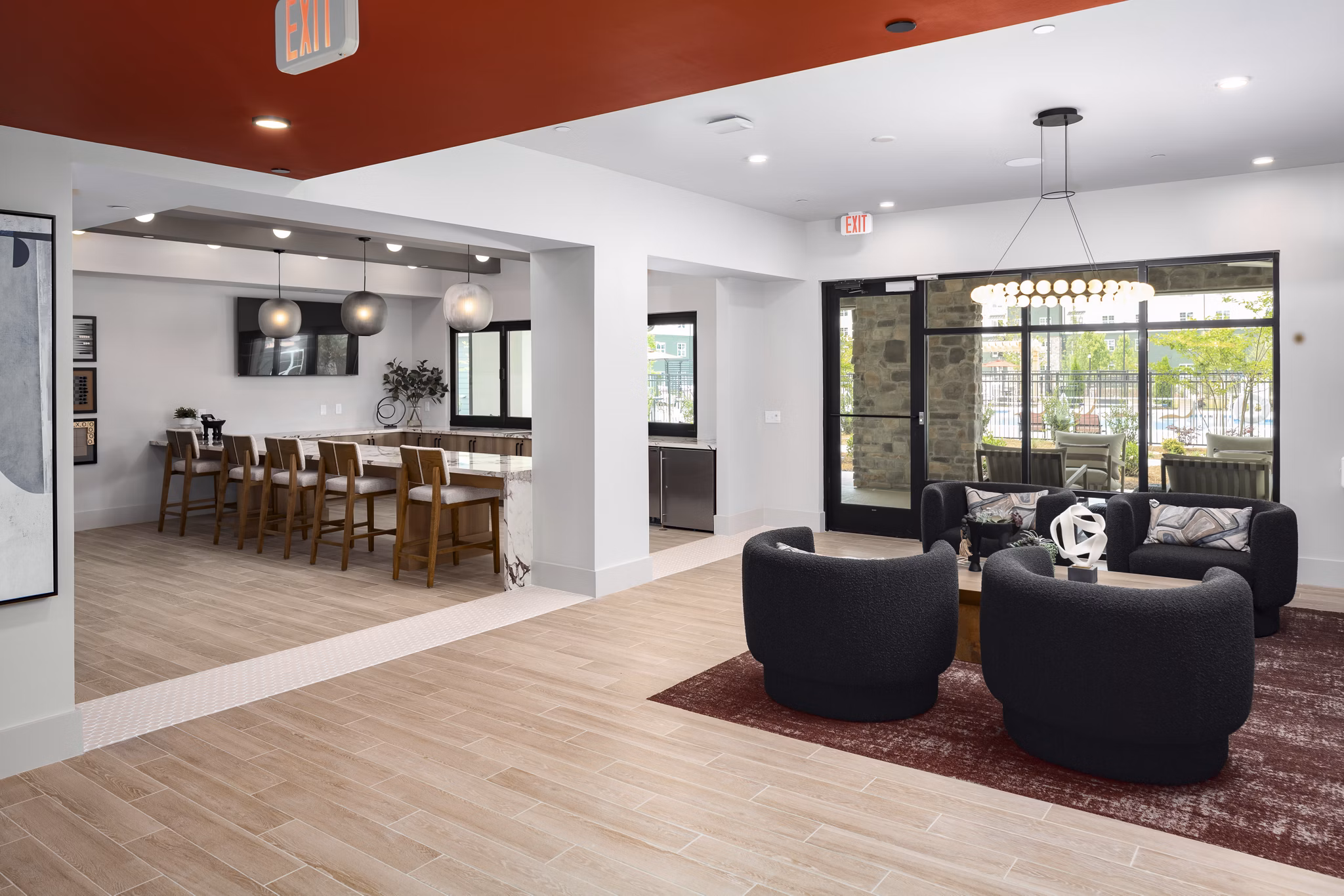 clubhouse at Altera Union City Apartments