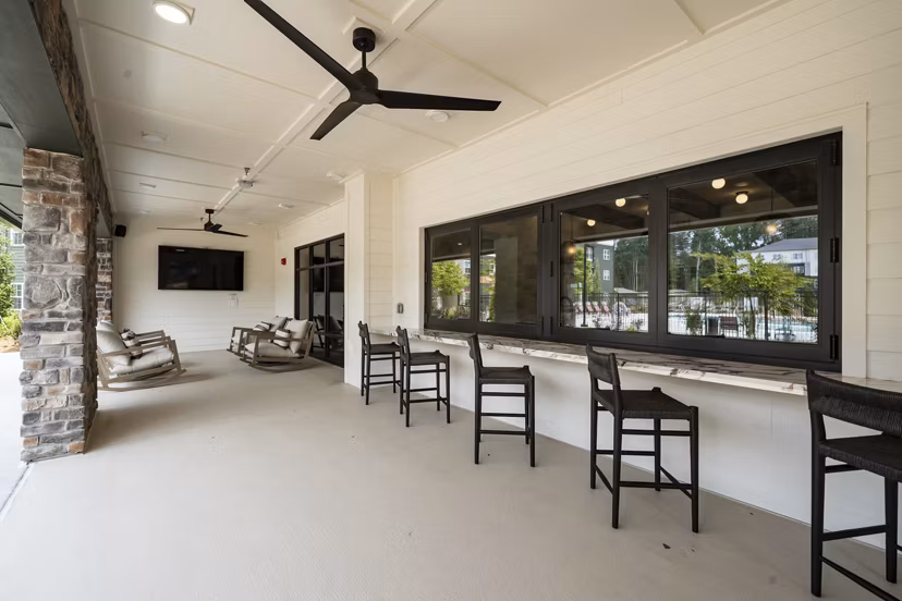 patio at Altera Union City Apartments