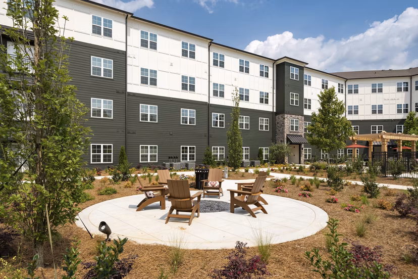 grill area at Altera Union City Apartments