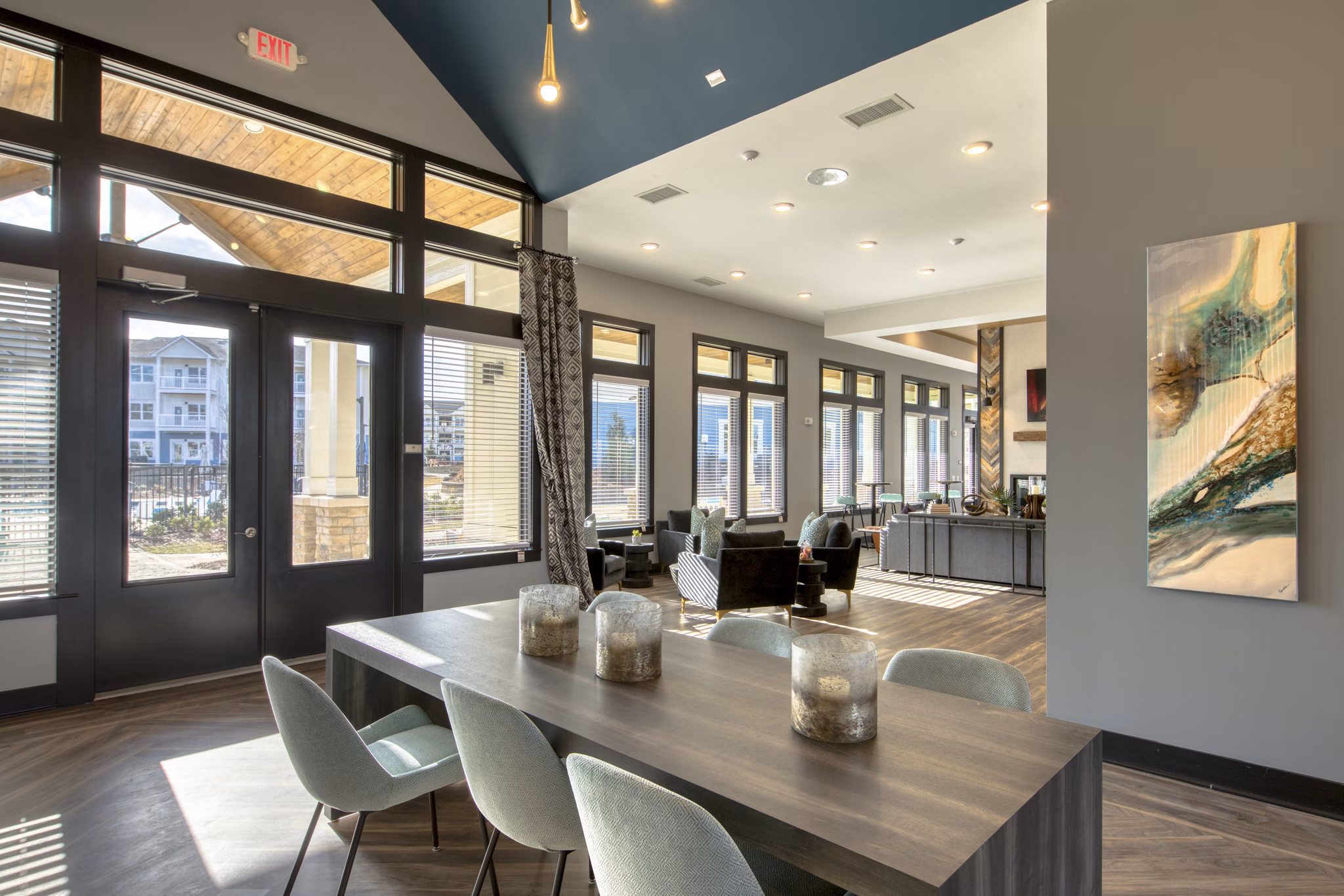 clubhouse at at Mason Augusta Apartments