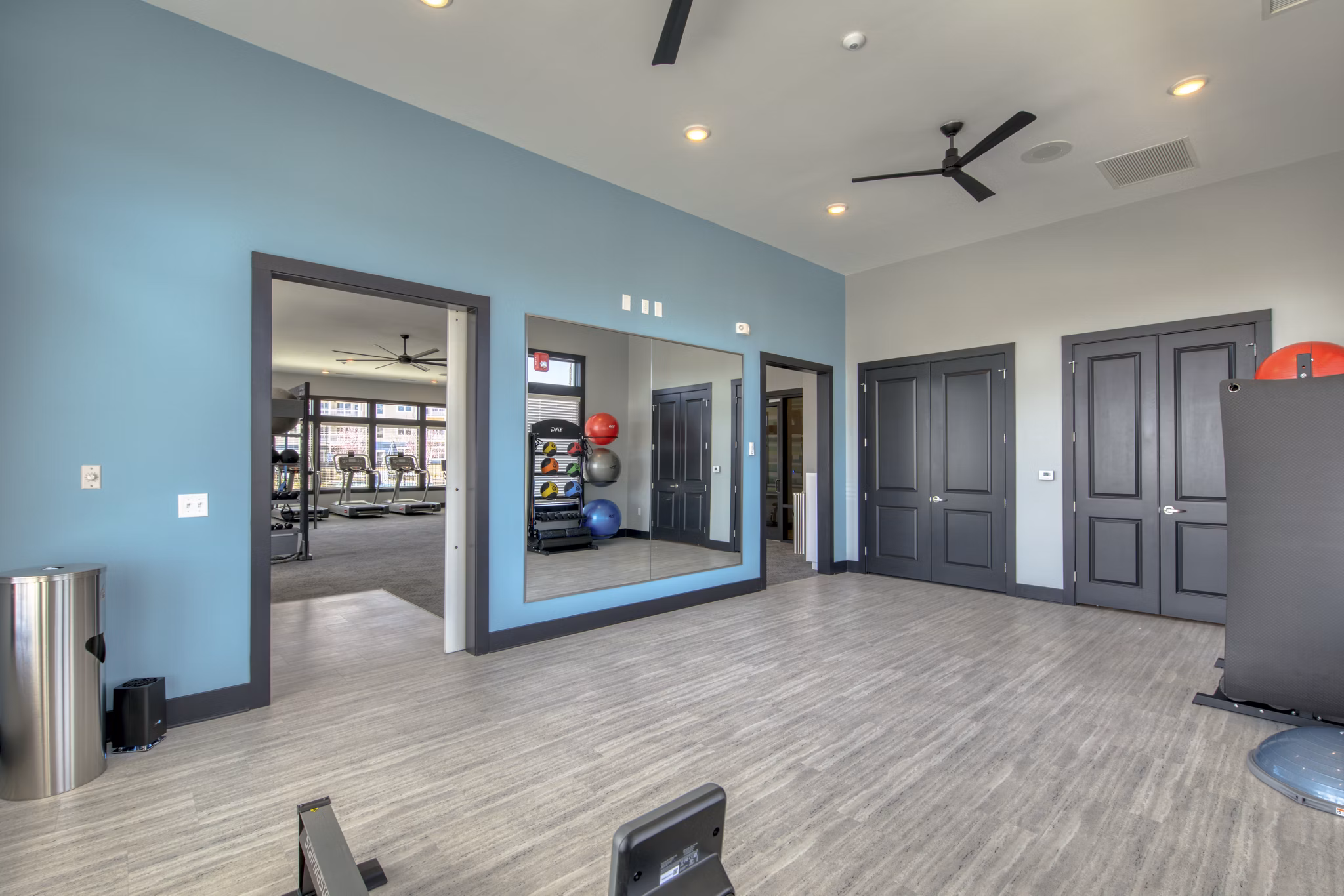 fitness center at Mason Augusta Apartments