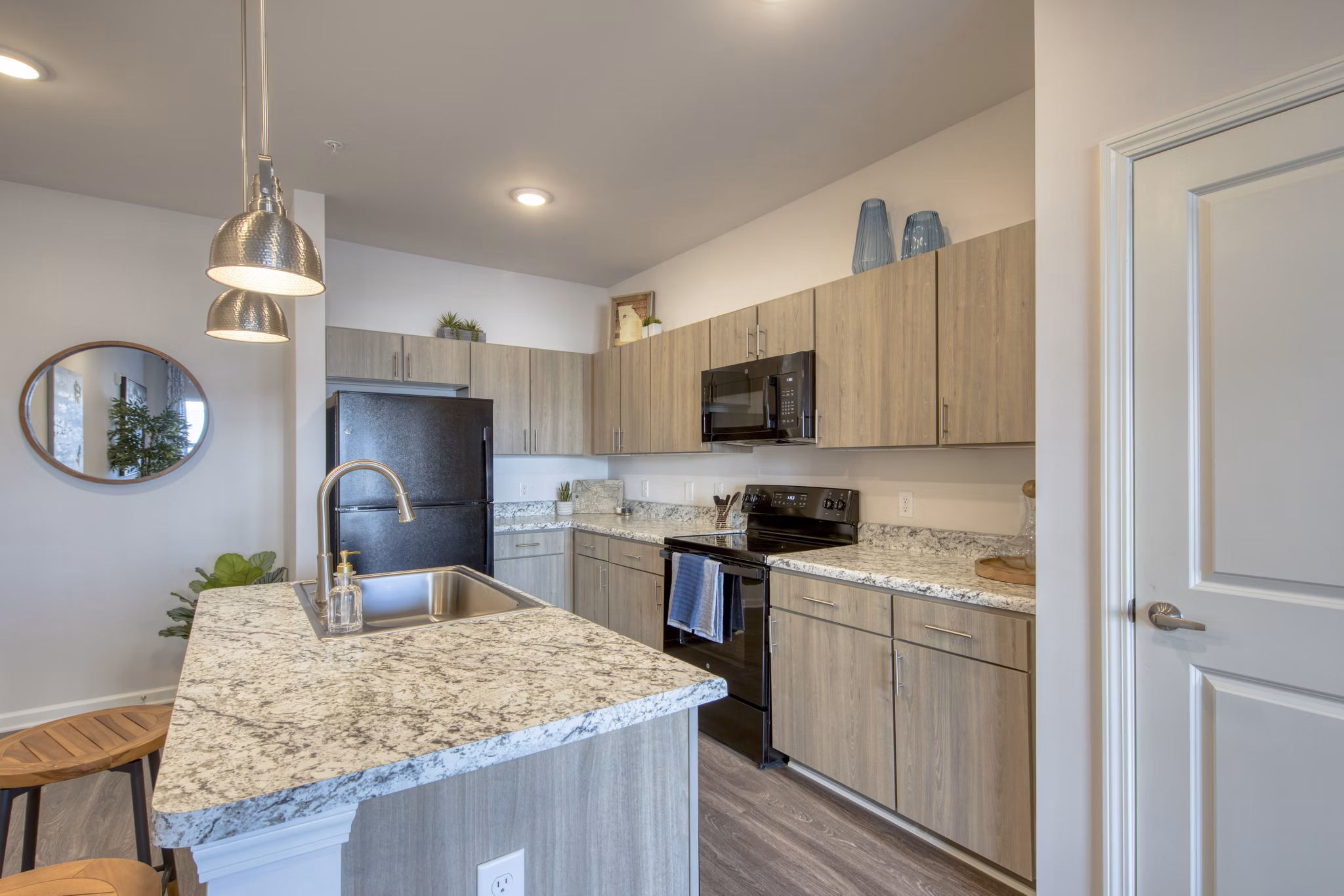 kitchen at Mason Augusta Apartments