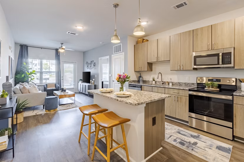 kitchen at Mason Augusta Apartments