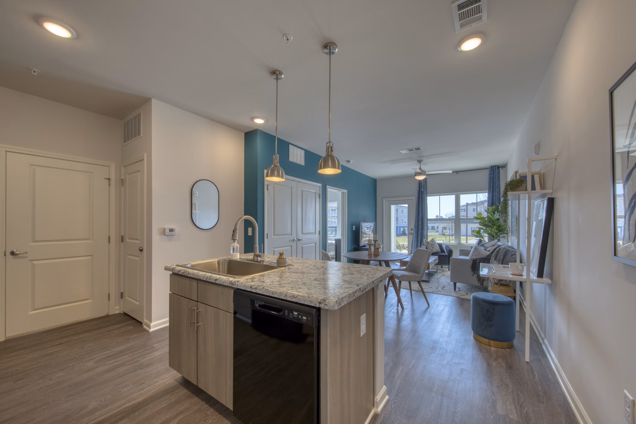 kitchen at Mason Augusta Apartments