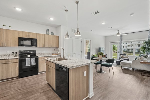 kitchen at Mason Augusta Apartments