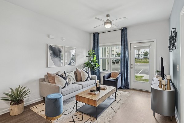 living room at Mason Augusta Apartments