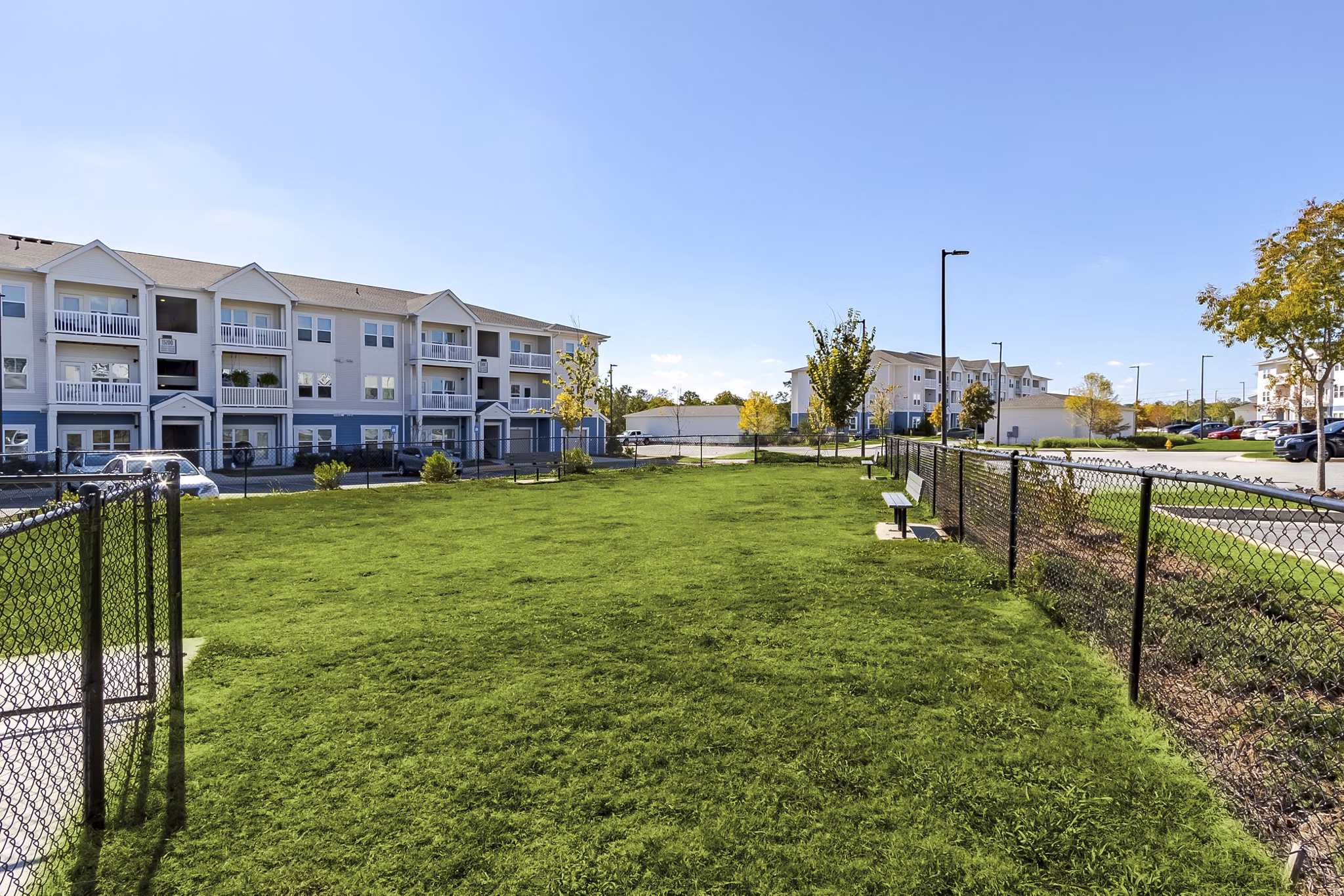 patio at Mason Augusta Apartments