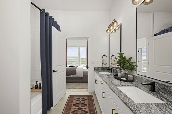 rendering at Station A Apartments