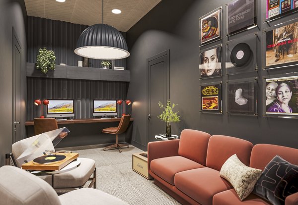 rendering at Station A Apartments