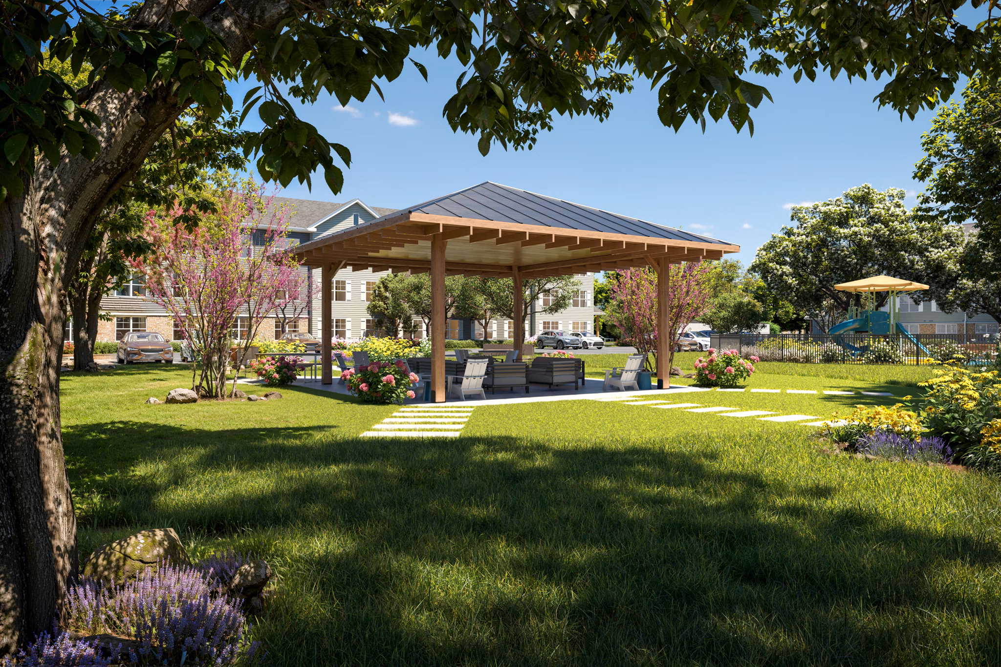rendering at Boulden at Southfields Apartments