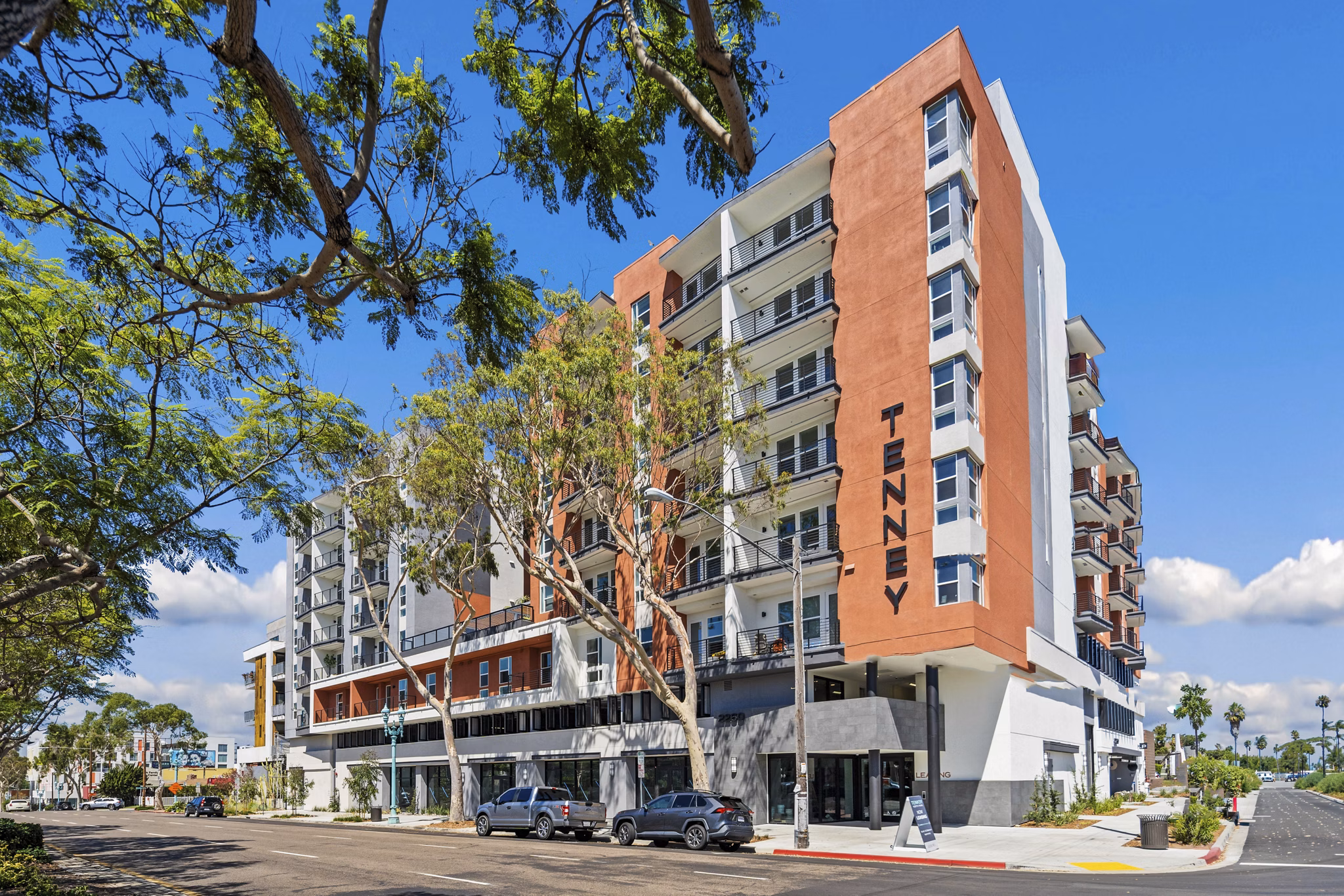 exterior at Tenney Apartments 