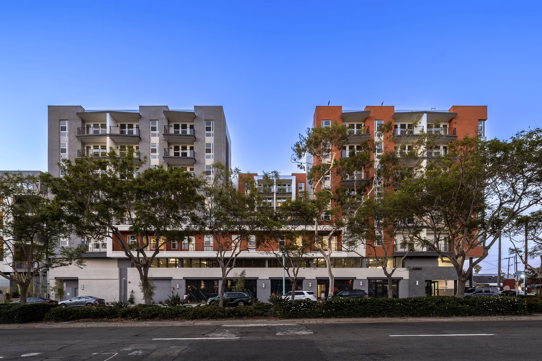 exterior at Tenney Apartments 