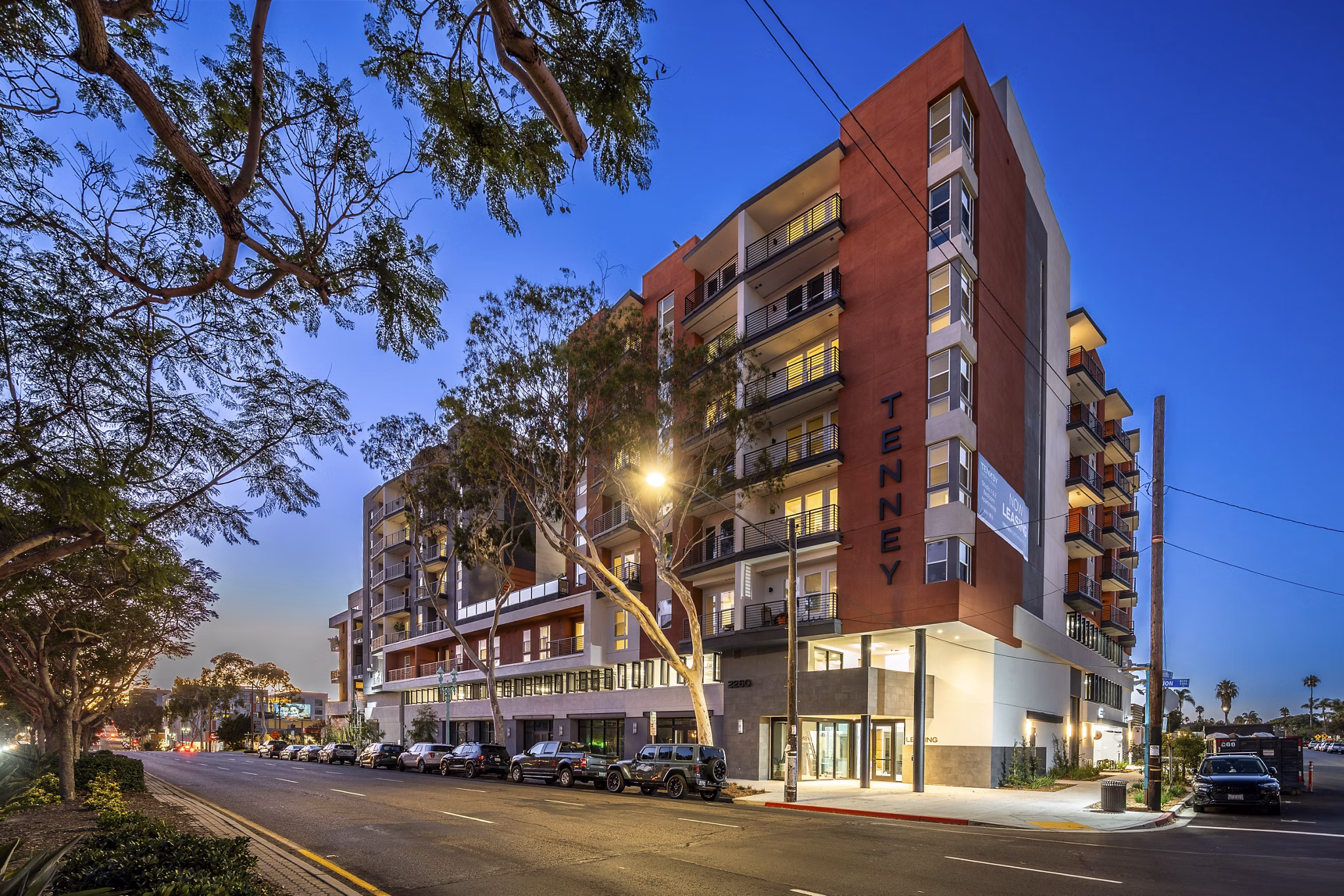 exterior at Tenney Apartments 
